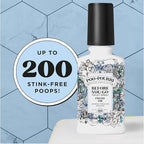 Poo-Pourri Before-You-Go Toilet Spray,Fresh Air,4 Fl Oz,Up to 200 Uses,Bathroom Odor Deodorizer,Plant-Based with Essential Oils,for Home or Work,Jasmine,Fresh Air and Mint Scent,(Pack of 2)