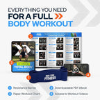Pull Up Assistance Resistance Bands - Long Loop Power Bands for Men and Women - Strength Power Flexibility Training at Home & Gym - Ebooks & Workout Chart Included by Iron Core Fitness