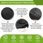 Eiito Hat Washer Cage,Hat Washing Machine with Frame Cage and Hat Washer Bag,Baseball Hat Washer,Suitable for Adult and Kid's 1-Pack Black