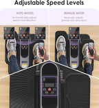 Under Desk Elliptical Machine for Senior Mini Elliptical Leg Exerciser with Remote Quiet Portable Electric Seated Foot Pedal Exerciser for Home Office