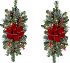 Haute Decor Classic Pre-lit Holiday Swags (Set of 2 - Staircase)