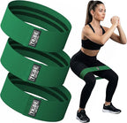Tribe Lifting Fabric Resistance Bands for Legs - Workout Bands Resistance Bands for Men and Women - Booty Bands for Working Out - Exercise Bands Resistance Bands Set - Elastic Bands for Exercise