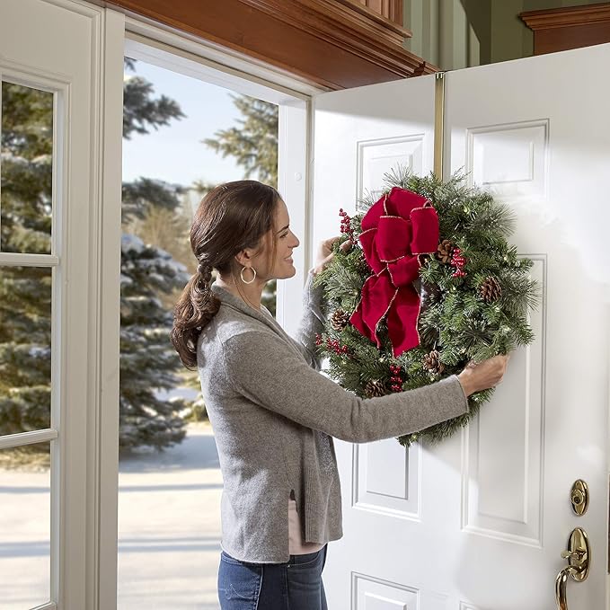 Haute Decor Adjustable Length Wreath Hanger - 20 Lb. Capacity