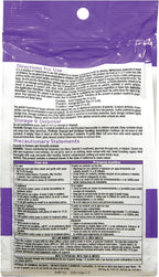 Enoz Moth-Tek Packets, Kills Clothes Moths and Carpet Beetles, Resealable Bag, Single Use Packets, Lavender Scent, 12 oz, Pack of 6