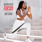 4KOR Fitness Resistance Loop Band Set, Perfect for Crossfit, Yoga, Physical Therapy, and Booty Building