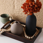 Ceramic Vase Set of 3, Vases Home Decor Rustic Farmhouse Decor Pottery Vases for Bouquet Pampas Grass Dried Fresh Flowers, Living Room, Kitchen, Bedroom, Bathroom, Entryway Mantel, Decor -Multicolor