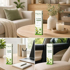PUFFIAIR Botanical Fragrance Stick Set, Plant-Based Mullein, Thyme & Mint Botanical Scent, Non-Electronic Personal Fragrance Accessory, 3 Sticks, 1 Pack