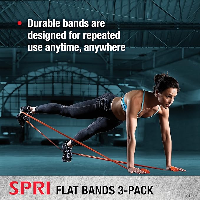 SPRI Flat Bands 3-Pack -