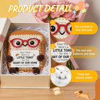 Cute Toast Doll Mother's Day Birthday Gifts for Moms,Mom Gifts from Daughter Son,3.4x2.8x2.2In Mother's Day Mom Toast Crochet Doll