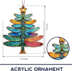Christmas Women Gifts 2026 - Christmas Ornaments 2026 - Dragonfly Ornament - Dragonfly Gifts for Women - Christmas Women Decoration Ornaments