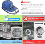 Eiito Hat washer for Washing machcine, 2 Pack Hat Cleaner for Baseball Caps Hat Shaper for Dishwasher - Hat Cage Rack Frame fit Adult and Children Wash Caps