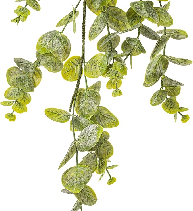 Vickerman 36" Artificial Green Spiral Eucalyptus Vine