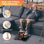 Elliptical Exercise Machine, Under Desk Elliptical Machine, Elliptical Trainer, Leg Joint Exerciser While Sitting for Seniors, Peddler Exerciser for Seniors, A New Easy Way to Do Exercise at Home
