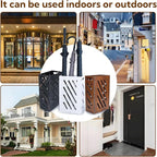 Modern Brown Umbrella Stand with Removable Water Tray, PVC Umbrella Holder, Indoor and Outdoor Use, Storage Bin Freestanding for Home, Office, Hotel