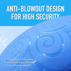 Ativafit Balance Ball Half Exercise Ball Balance Trainer Inflatable Yoga Ball for Home Gym Workouts Core Strength Fitness Half Ball with Resistance Bands, Pump, Support to 660 lbs