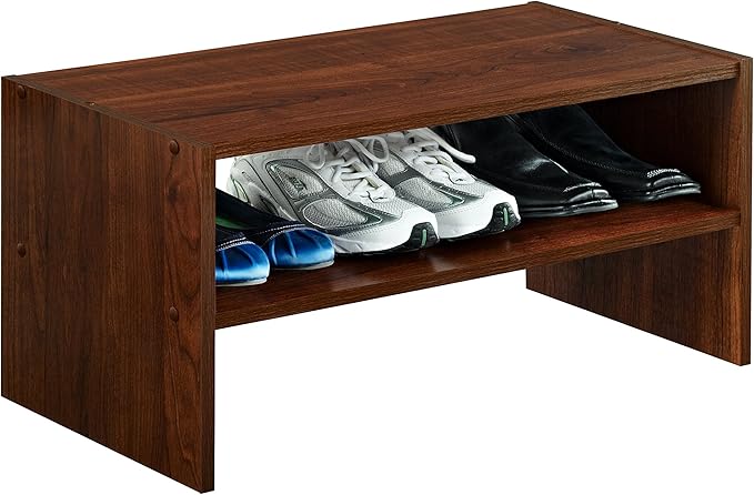 ClosetMaid Stackable 24-Inch Wide Horizontal Storage Organizer, Dark Cherry