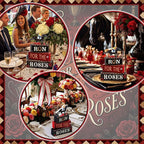 Yuntau 4 Pcs Derby Day Party Decorations Horse Centerpieces for Tables Run for the Roses Table Signs Horsing Racing Wooden Decorations for Derby Shelf Office Festival Party Supplies