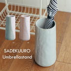 アビテ(Habiter) Avite Ceramic Umbrella Stand Sadecuro Umbrella Stand (Gray) Φ5.9 x 13.0 inches (15 x 33 cm) IG-101-GY