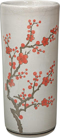 Red Lantern 18" Cherry Blossom Umbrella Stand