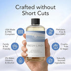 AROMA COUNTRY Fresh Linen Diffuser Oil - Luxury Essential Oils for Diffuser Refill & Air Freshener Room Spray, Long-Lasting, Natural Home Fragrance & Hotel Scent for Diffusers & Machines (8.5 Fl oz.)
