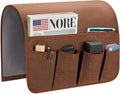 Sofa Armrest Organizer, Remote Control Holder for Recliner Couch, Arm Chair Caddy with 6 Pockets for Magazine, Tablet, Phone, iPad