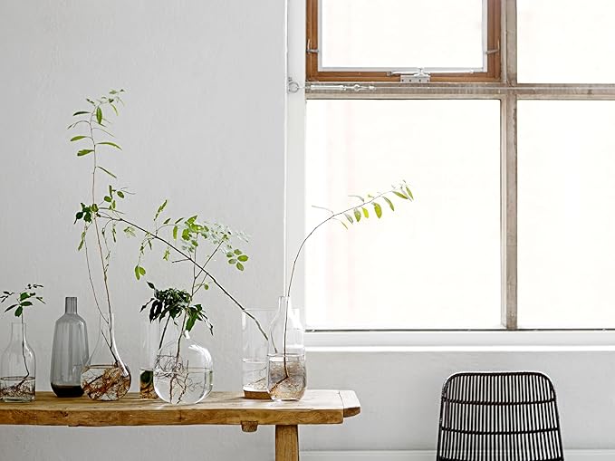 Bloomingville Stout Clear Glass Vase
