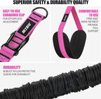 Pull Up Assistance Bands 260lbs, Heavy Pull Up Bands Resistance Bands for Pull Ups Working Out with Feet Rest, Pull Up Bar Bands Assistance Bands Strength Training Workout Equipment, Height Adjustable