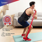 Pull Up Bands, Resistance Bands Set with Door Anchor, 5-Level Pull Up Assistance Bands for Working Out, Workout Bands for Home Gym - Get Free A.I. Workout Plan