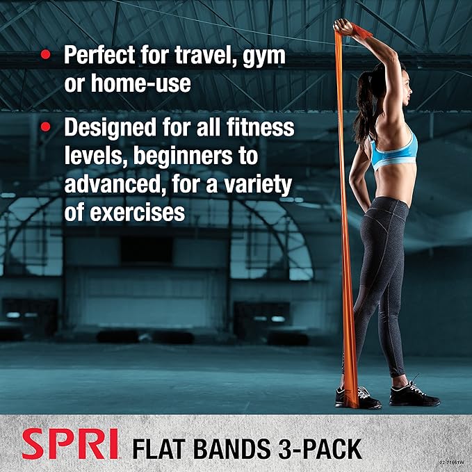 SPRI Flat Bands 3-Pack -