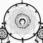 Dream Catchers for Adults Black Dream Catchers Large Dream Catcher Boho Dream Catcher Wall Decor for Boys Teen Room Decor Dorm Living Room Hanging Decoration Festival Gifts