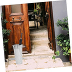 OUNONA Umbrella Stand with Handle Freestanding Organizer for Indoor and Outdoor Use Holds Multiple Umbrellas Stylish and Portable Design for Entryway Office Home Decor
