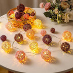 Patelai 36 Pcs Wicker Rattan Balls Decorative Balls for Vase Centerpiece Bowls Orbs Filler for Home Decor,4 Sizes(Boho,2.4'',2'',1.6'',1.2'')