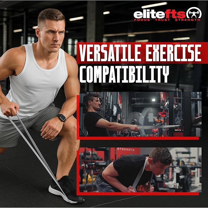 EliteFTS Pro Resistance Band - Boost Core Stability and Flexibility with This Portable, Joint-Friendly Tool