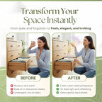 15 Pack Jasmine Sachets for Drawers and Closets, Scented Sachets for Drawers, Closet Freshener Sachet for Drawers to Refresh Any Space, Jasmine Sachet Bags, Scented Drawer Fresheners