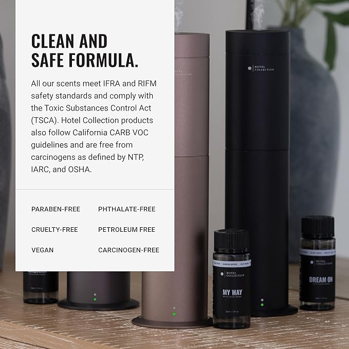Hotel Collection Diffuser Oil-Dream On Pro-Pod-Aromatherapy Essential Fragrance-Luxury Hotel Inspired-White Tea, Cedarwood & Amber-50ML 1.7 Fl oz