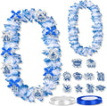 Leis for Graduation 2026, Artificial Flower Wreath with Cards Graduation Lays Gifts, Congrats Grad for High School