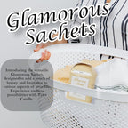 Tyler Candle Diva Dryer Sachets, 8 Glamorous Reusable Dryer Sachets, 2 Pack (4 per Pack) Bundle with Lumintrail Stain Remover Pen, Home Laundry Softener Sheets, Scent for Clean Fabric Detergent Beads