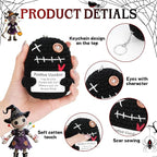 SelfTek Funny Gifts Creepy, Emotional Support Crochet Gifts, Halloween Collectible Dolls Gift for Stress Relief, Cute Office Decor, Unique Gap Gift for Coworkers & Friends