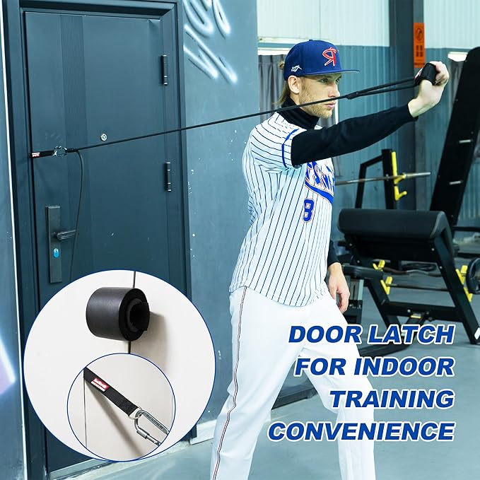 SunNordik Resistance Bands for Pitchers, Baseball & Softball Training Equipment for Improving Arm Strength & Pitching Training, Baseball Pitching Bands for All Skill Levels