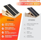 Yes4All Professional Incline Board, Slant Board Calf Stretching, Squat Wedge and Anti-Slip Surface, Portable Side Handle