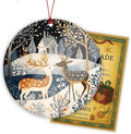 Reindeer Ornaments, Scandinavian Christmas Ornaments, Dated Christmas Ornament 2026, Ornament Keepsake for Women Men and Friends, Reindeer Christmas Decoration Hanging for Family