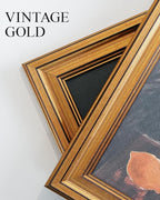 VIYYIEA Vintage Gold Framed Wall Art for Living Room, Flowers Canvas Prints Home Decor, Oil Painting Picture, Bedroom Wall Decor Gifts for Friends or Family -【Tulip and Lemon】-(16L x 12W)
