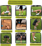 Ninti Balance Board - Premium Cork Balancing Board & Foot Strengthener for Enhanced Foot Function | Unique Design for Balance Stability & Foot Strength | Improve Mobility & Prevent Falls | Balance Trainer | USA Owned