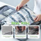 Mapambo Vacuum Storage Bags with -60000Pa USB Pump, 18 Pack Vacuum Seal Bags for Clothing Travel in 3 Sizes, Travel Vacuum Bags with Pump, Saving up to 80% of Luggage Space (18 Combo Size)