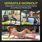 Fabric Resistance Bands for Working Out – 5 Strength Levels from Extra Light to Extra Heavy – Thick Workout Bands for Legs, Glutes, HIPS, Stretching, Strength Training with Storage Bag