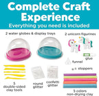 Creativity for Kids Make Your Own Water Globes: Magical Unicorns - Create 2 Snow Globe Unicorn Toys, Arts and Crafts and Girls Toys, Unicorn Gifts for Girls (Ages 6+)