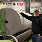 RUGPADUSA - Eco-Plush - 10'x14' - 1/4" Thick - 100% Felt - Premium Cushioned Rug Pad - Available in 3 Thicknesses, Many Custom Sizes