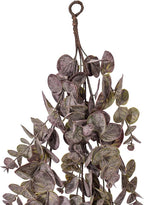 Vickerman 36" Artificial Burgundy Spiral Eucalyptus Vine