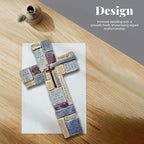 Imerance Inspirational Resin Wall Cross,11 Inch Crucifix Wall Cross,Christian Decor,Christian Gifts and Religious Gifts for Women,Men