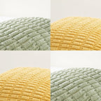 Fancy Homi 4 Packs Decorative Throw Pillow Covers for Living Room Couch Bed, Modern Farmhouse Boho Home Décor Accent Cushion Case, 20" x 12", Yellow Green Series